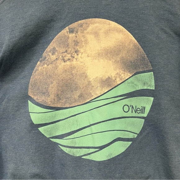 O'Neil Moon Vintage Wave Shirt Royal Blue Men’s Medium Short Sleeve RN#85773 EUC - Picture 4 of 7